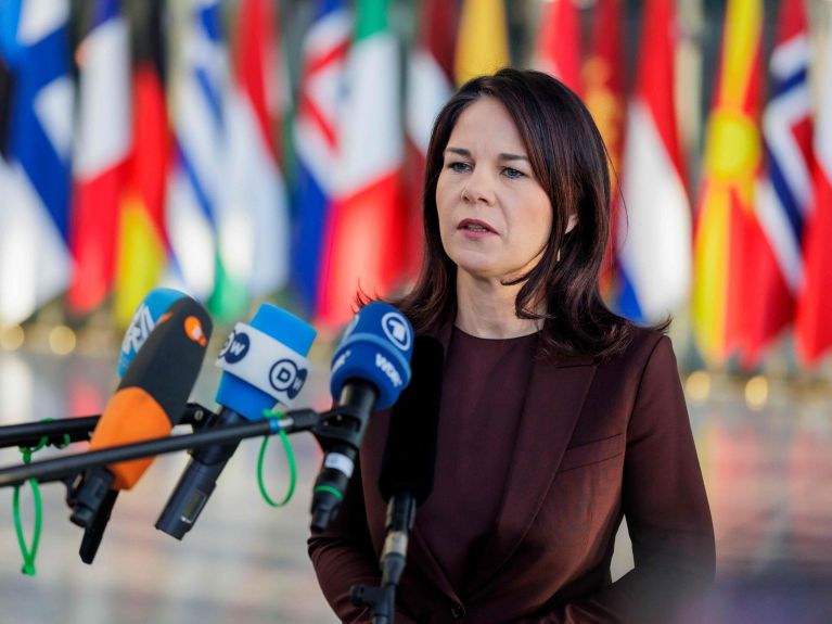 Acting Foreign Minister Baerbock Acting Foreign Minister Baerbock