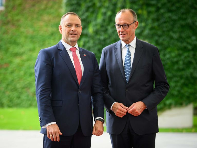 Karol Nawrocki und Friedrich Merz