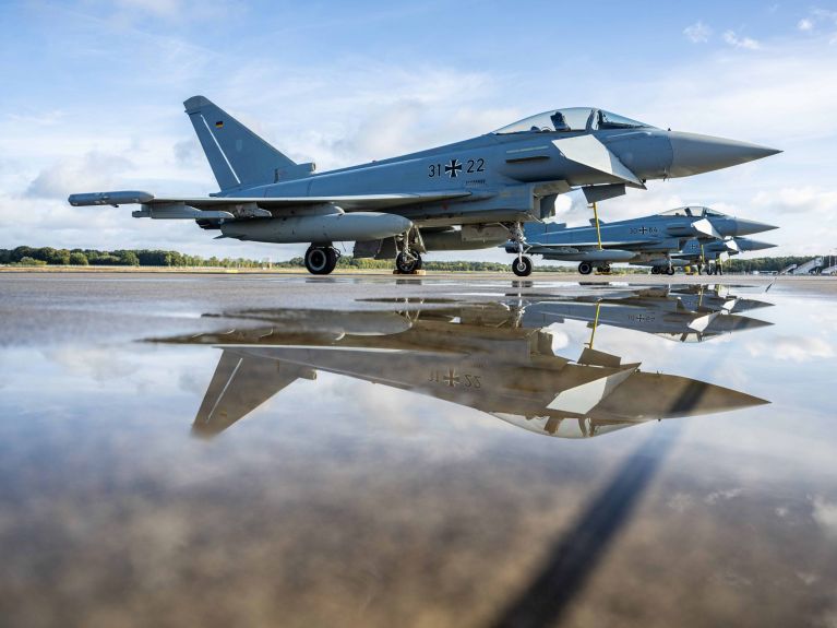 The Bundeswehr has ordered 20 new Eurofighter jets.
