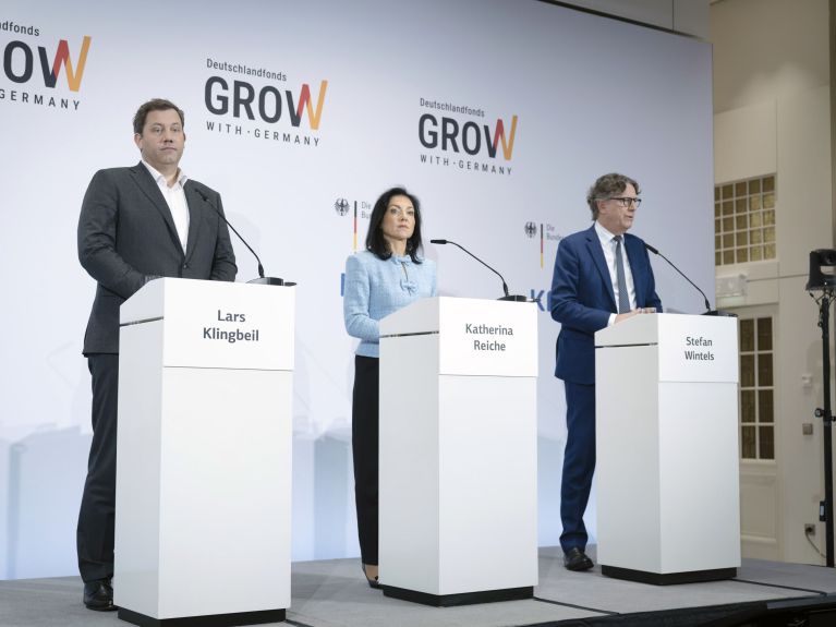 Mit dem neu gestarteten „Deutschlandfonds“ setzen Bundesregierung und KfW einen Impuls für mehr private Investitionen in zentralen Zukunftsfeldern.  