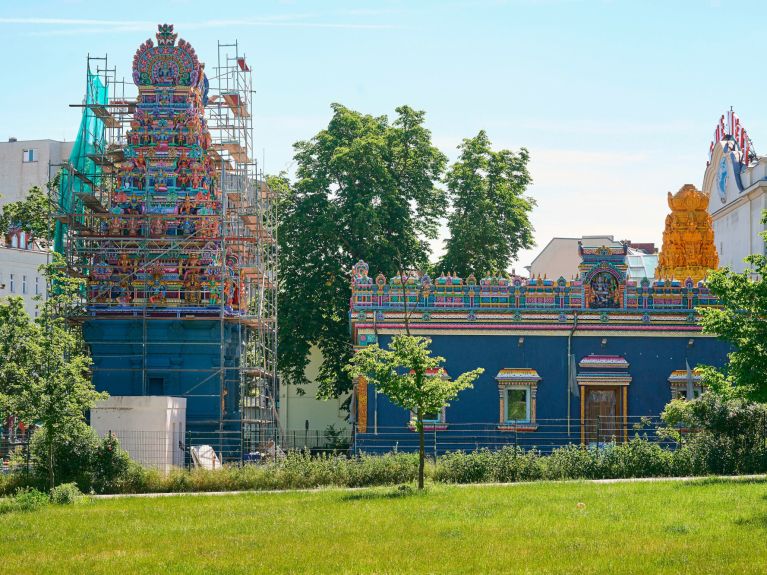 Tempel als Baustelle