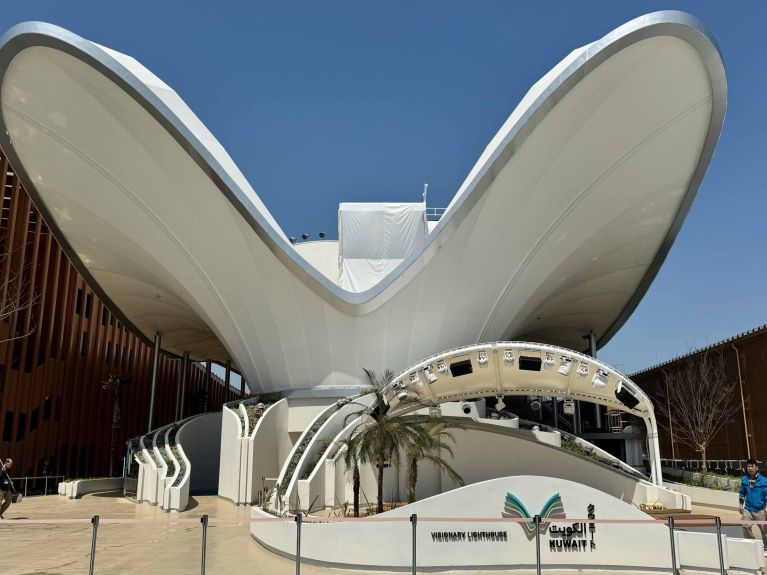 Christian Tschersich also designed Kuwait's pavilion for Expo Osaka. 