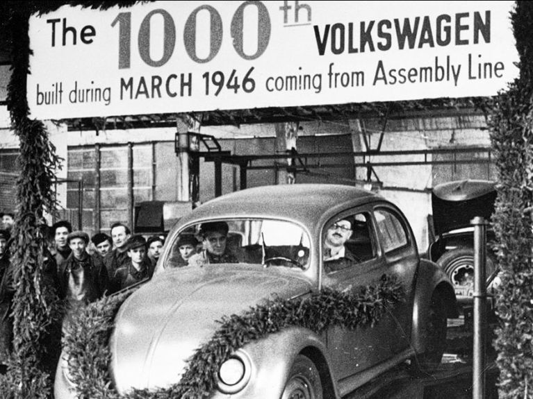 Фотография автомобиля Volkswagen, 1946 год