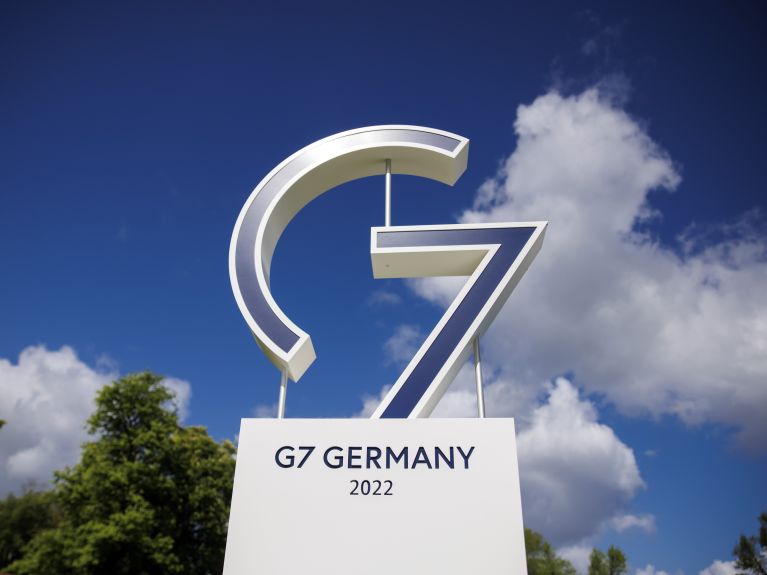 G7 – das Symbol der deutschen Präsidentschaft 2022