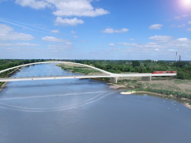 Nowy most na Odrze (symulacja)