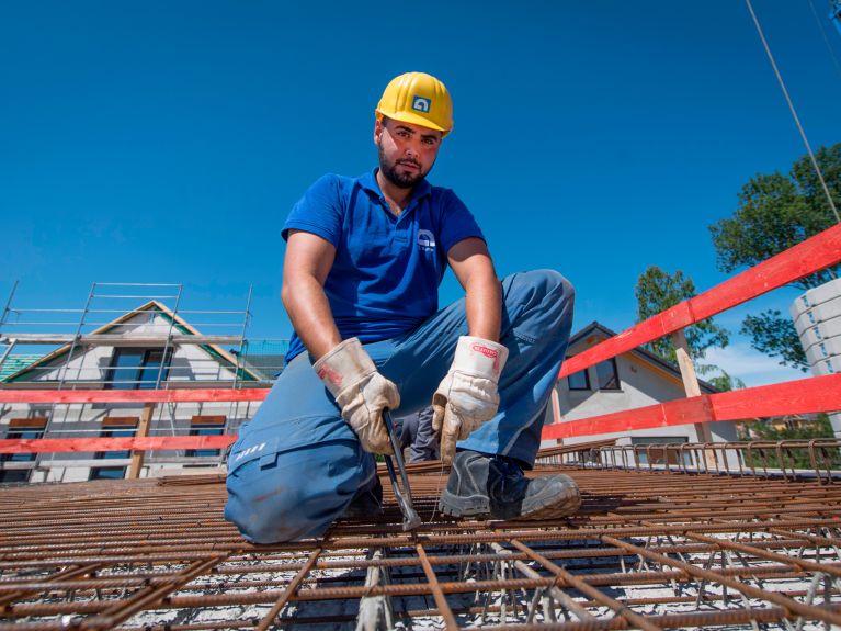 En el sector de la construcción falta personal cualificado. 