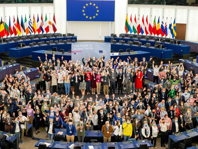 Idea generator: Participants of an EU Citizens' Forum