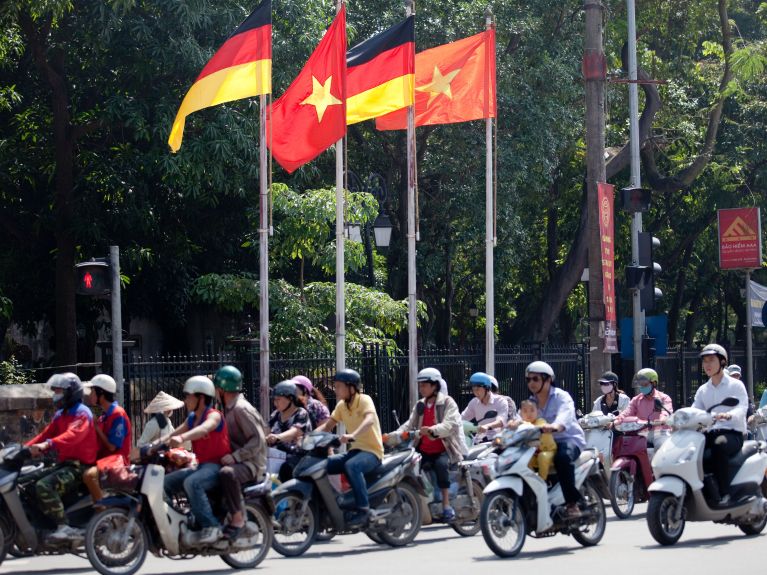 Street scene in Hanoi