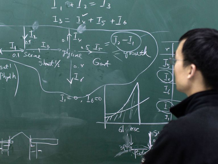 Ein chinesischer Wissenschaftler an einem Max-Planck-Institut Ein chinesischer Wissenschaftler an einem Max-Planck-Institut