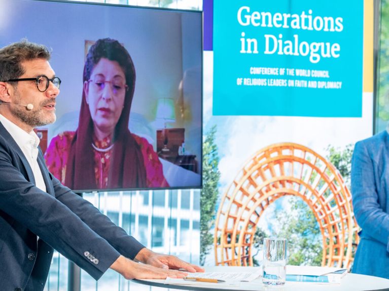 La conférence de « Religions for Peace » promeut le dialogue entre les générations.