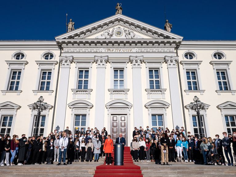 Le château de Bellevue, siège du président fédéral