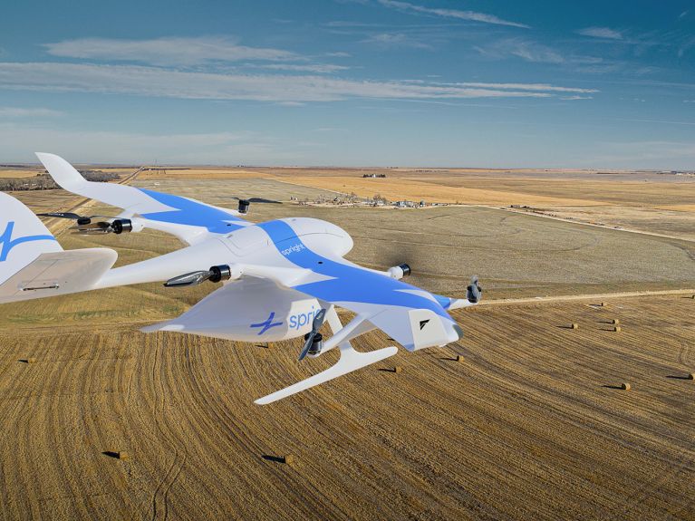 Wingcopter soll die Versorgung in ländlichen Gebieten sichern. Wingcopter soll die Versorgung in ländlichen Gebieten sichern.