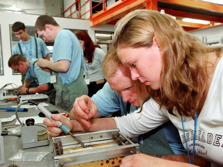 Ausbildung von Jugendlichen