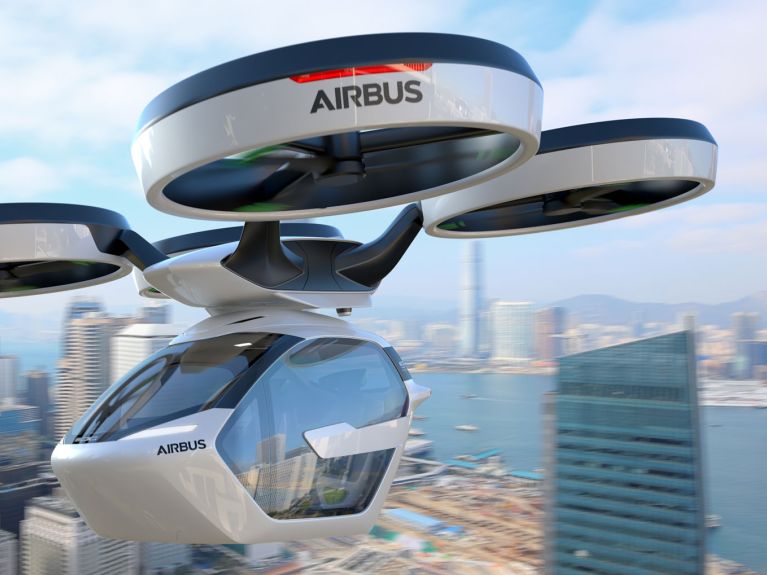 Pop.up is a futuristic vehicle design from Italdesign and Airbus 