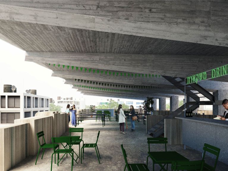 Lion Schreiber’s concept is designed to create new communal areas in the building. Lion Schreiber’s concept is designed to create new communal areas in the building.