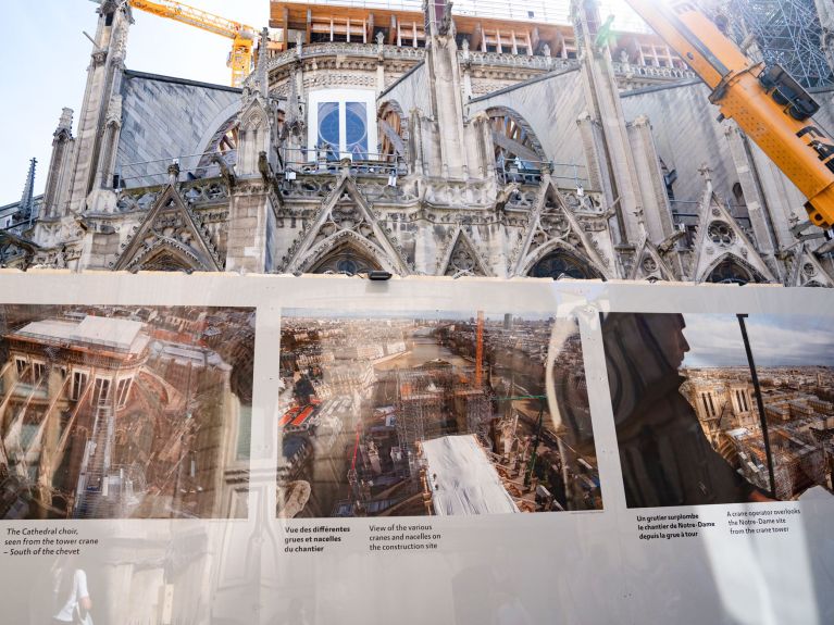 Le chantier de Notre-Dame