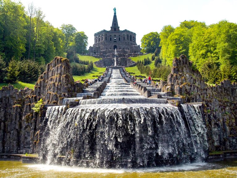 Le parc sur la Wilhelmshöhe