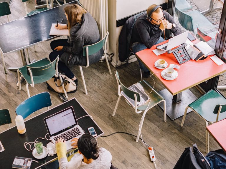 Espacio para nuevas ideas: un espacio de cotrabajo en Berlín.