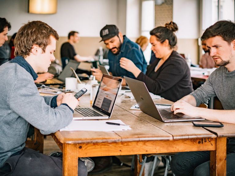 Startups in Berlin: coworking space Startups in Berlin: coworking space