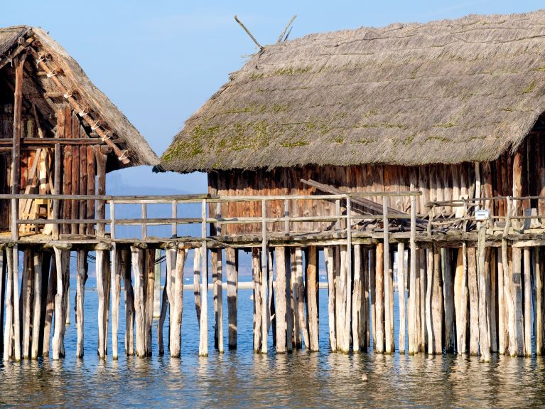 Stilt dwellings in Unteruhldingen