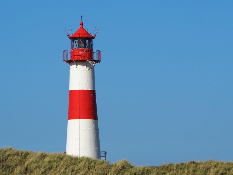 Hoch im Norden: Leuchtturm bei List Hoch im Norden: Leuchtturm bei List