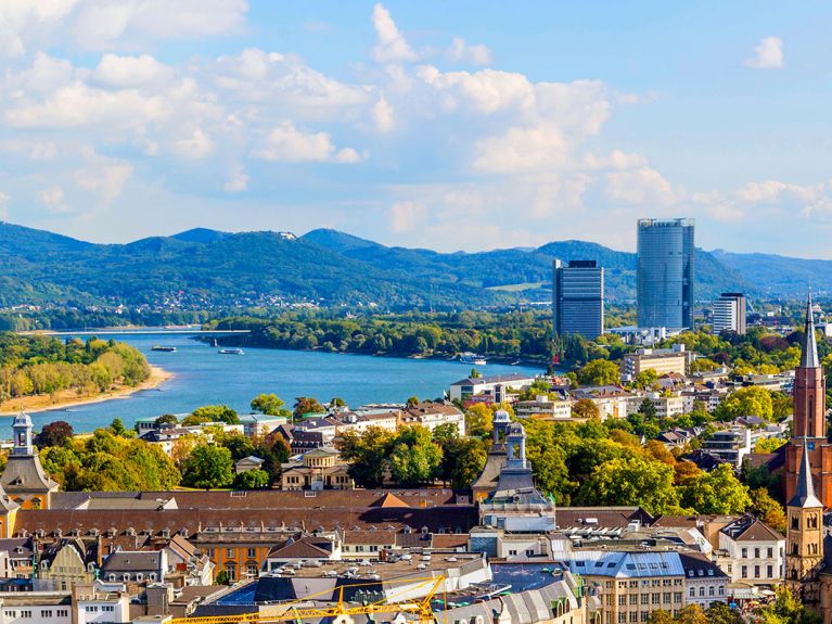 Bonn on the River Rhein