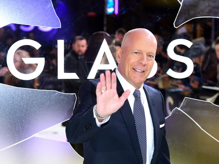 Bruce Willis bei der europäischen Premiere von „Glass“