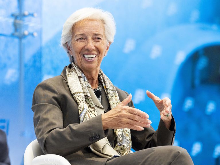 Christine Lagarde Avrupa Merkez Bankasının başkanı oluyor.