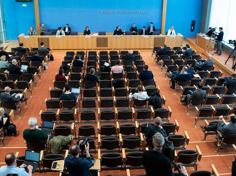 Bundespressekonferenz Corona