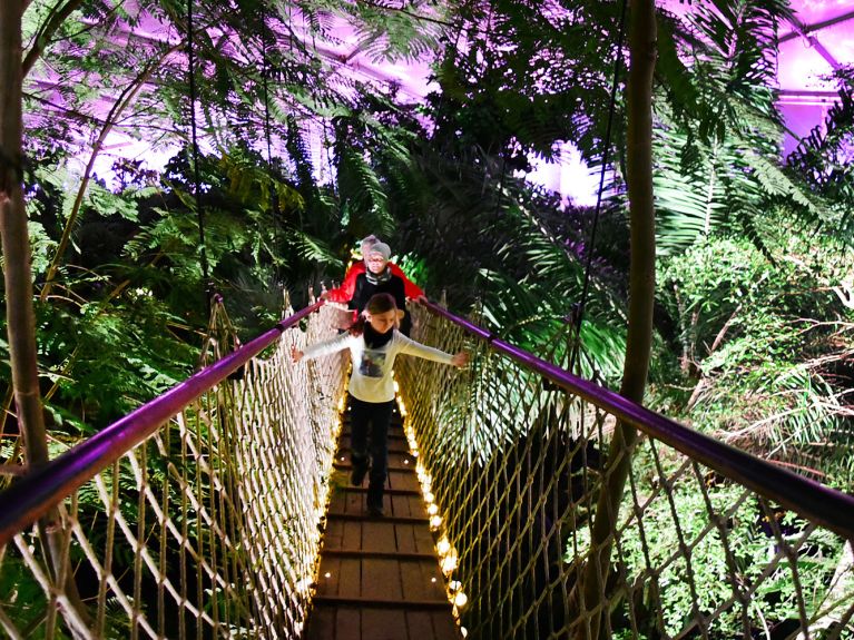 Vocês podem fazer um giro de 360 graus pelo zoológico Zoo Leipzig.