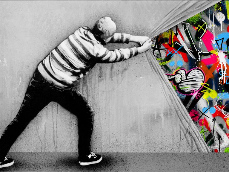 Street art by Martin Whatson