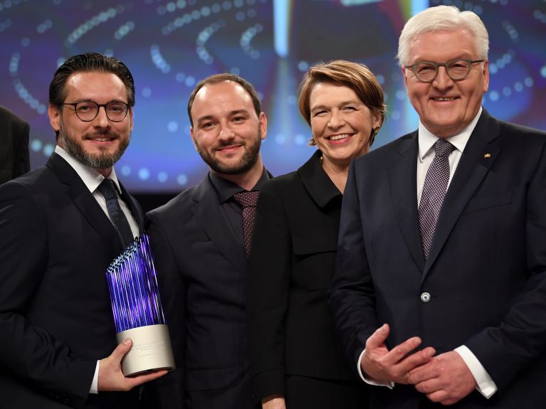 Wer gewinnt den Deutschen Zukunftspreis? 