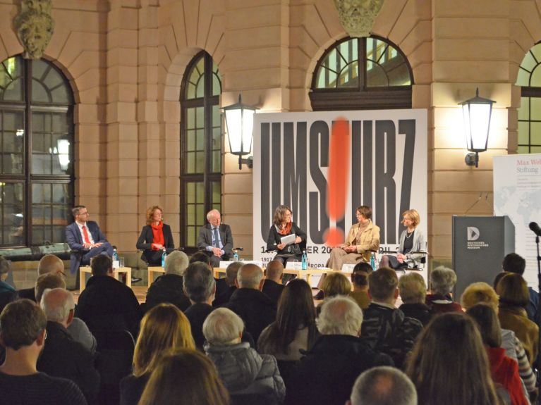 Diskussion im Deutschen Historischen Museum in Berlin