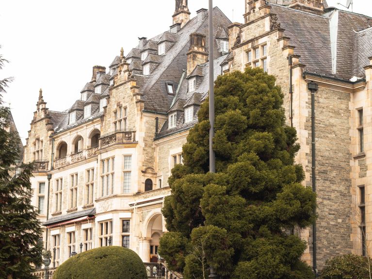 Das Schlosshotel Kronberg, Kulisse für „Spencer“ 