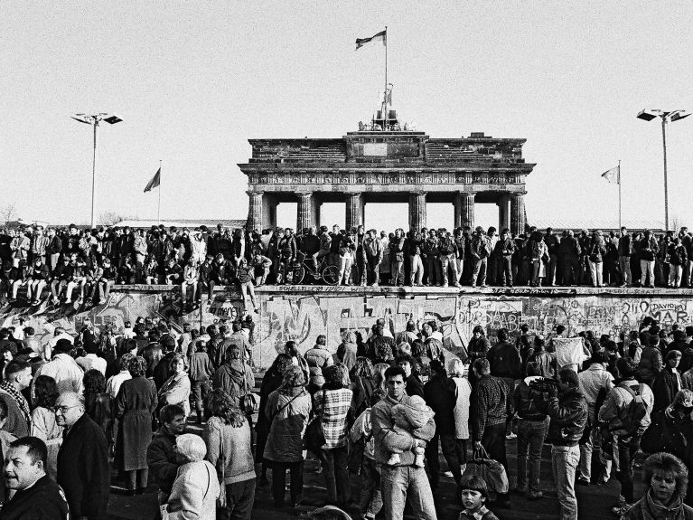 падение Берлинской стены 