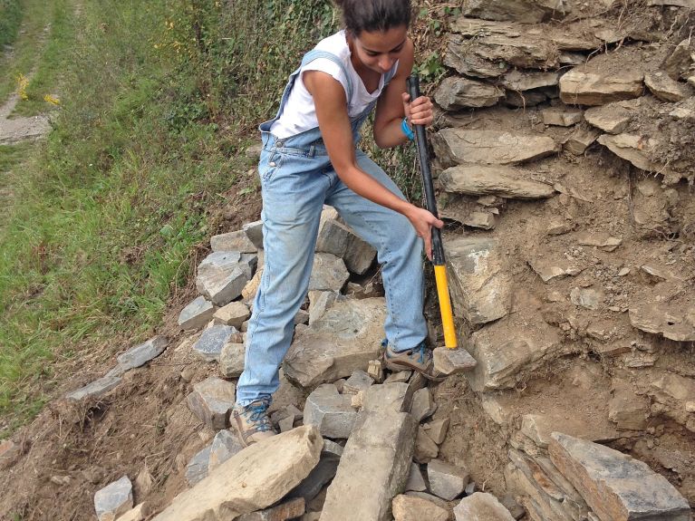 Mariana Lopes Martinho, da European Heritage Volunteers