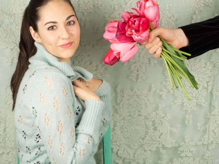 Flowers for a woman Flowers for a woman
