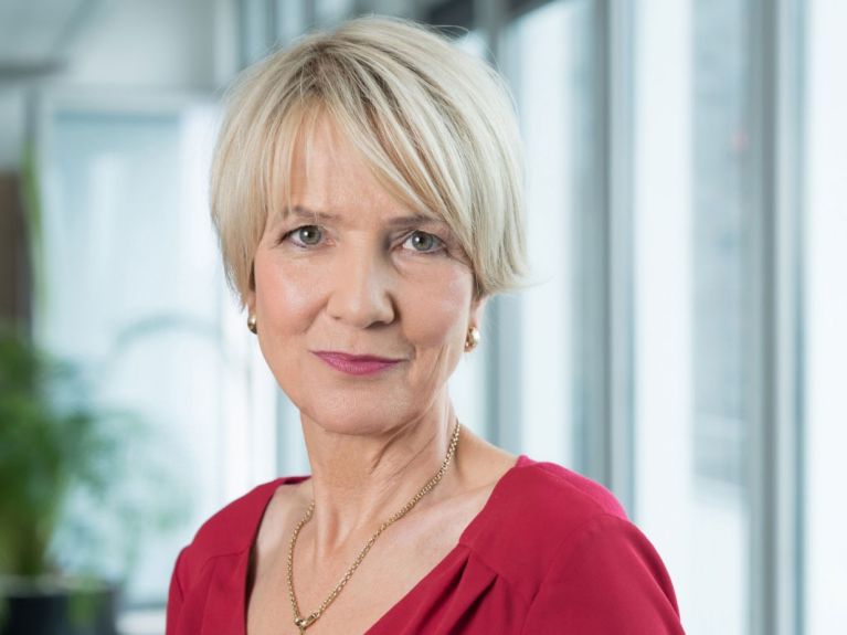 Gerda Meuer, diretora de programa da Deutsche Welle