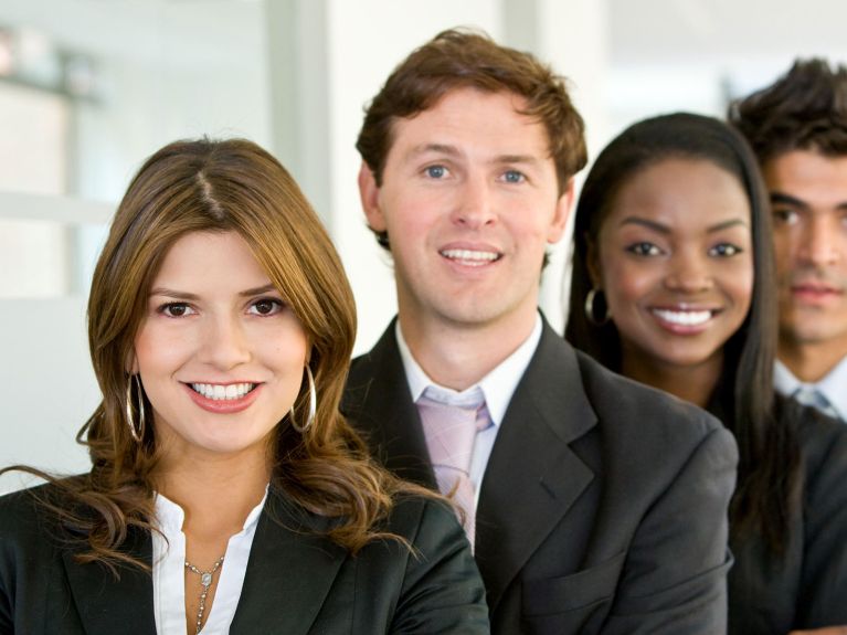 Business women and men Business women and men