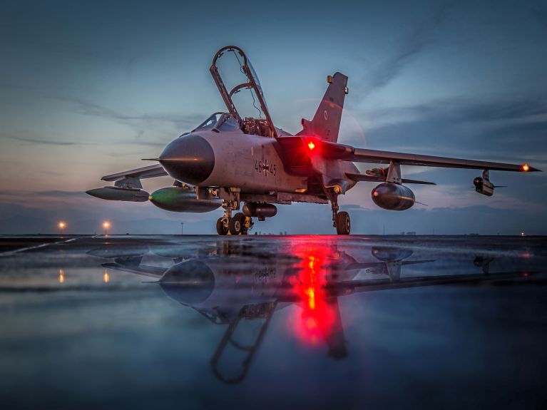 „Tornado“ der Bundeswehr am türkischen Stützpunkt Incirlik