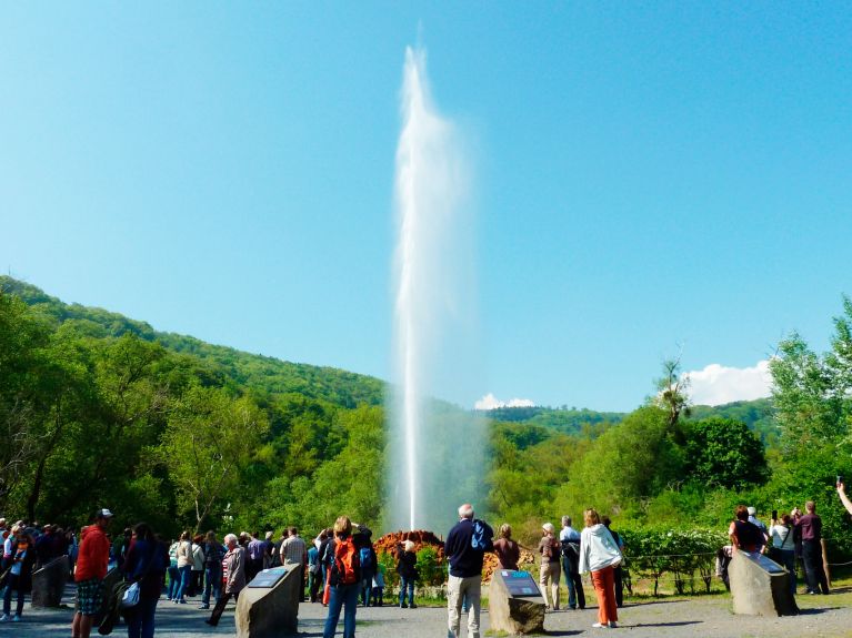 O gêiser em Andernach 