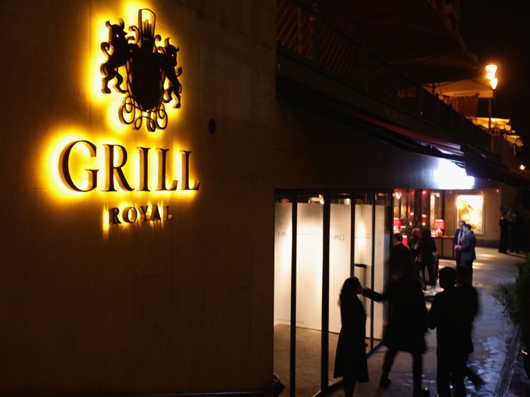 Glamur detrás de una fachada gris: Grill Royal