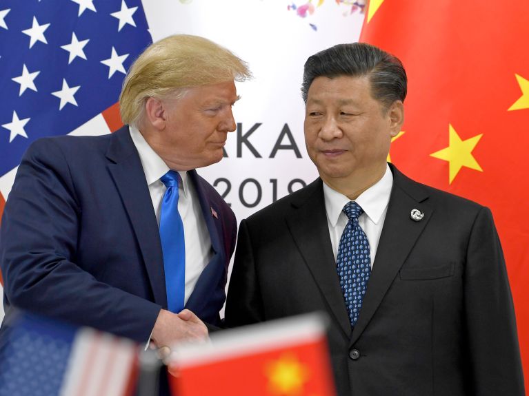 US President Donald Trump and China’s President Xi Jinping 