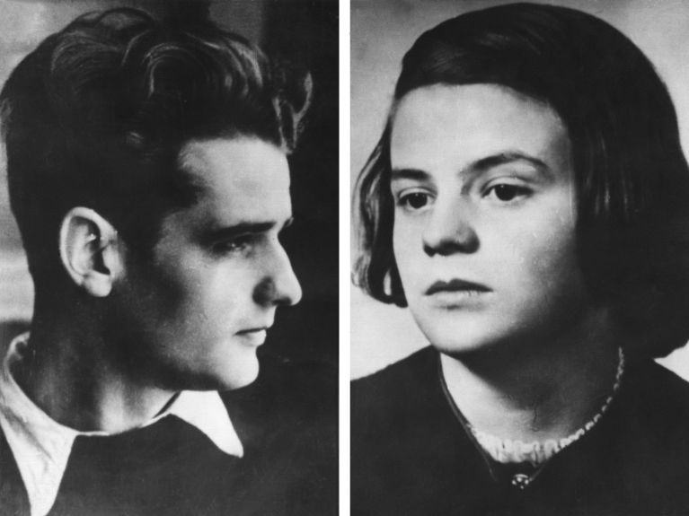 Hans and Sophie Scholl
