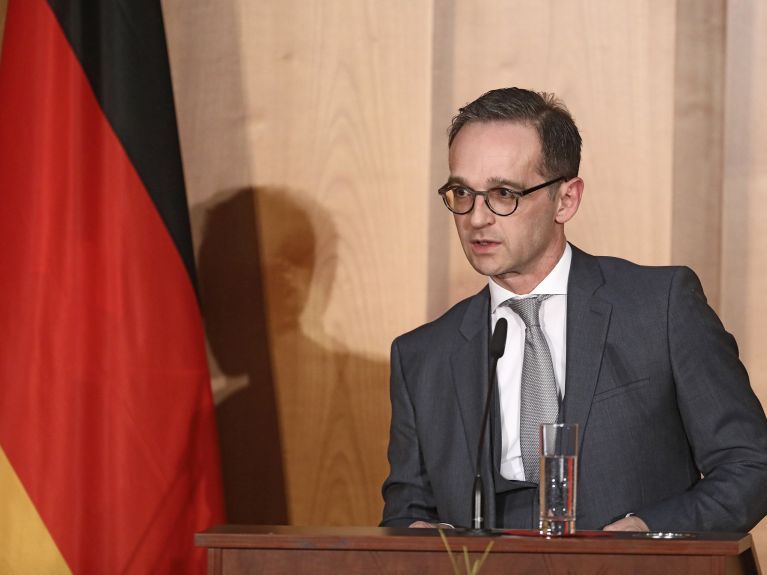 Außenminister: Heiko Maas tritt sein neues Amt an