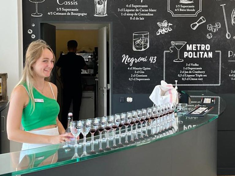 Anna Keller spent three months working in the French region of Burgundy. Anna Keller spent three months working in the French region of Burgundy.