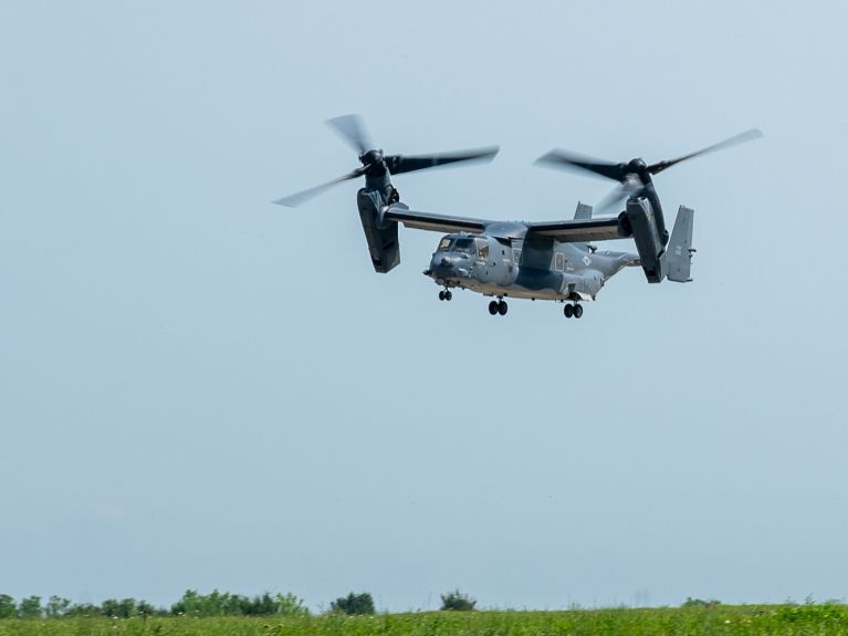 Die Bell-Boeing V-22 Osprey inspirierte die Wingcopter-Gründer.