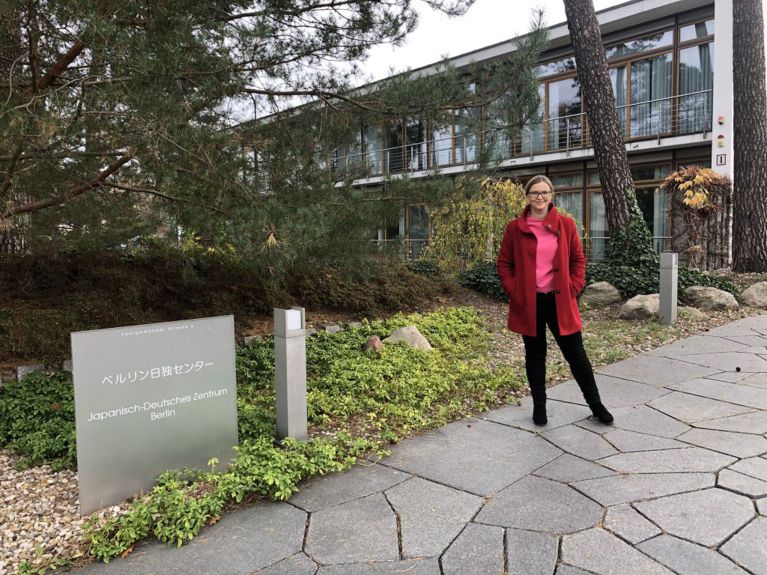 Julia Münch, Generalsekretärin des Japanisch-Deutschen Zentrums Berlin (JDZB) Julia Münch, Generalsekretärin des Japanisch-Deutschen Zentrums Berlin (JDZB)