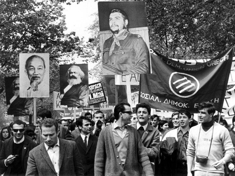 Германия 1968 года: протестное движение и его герои.