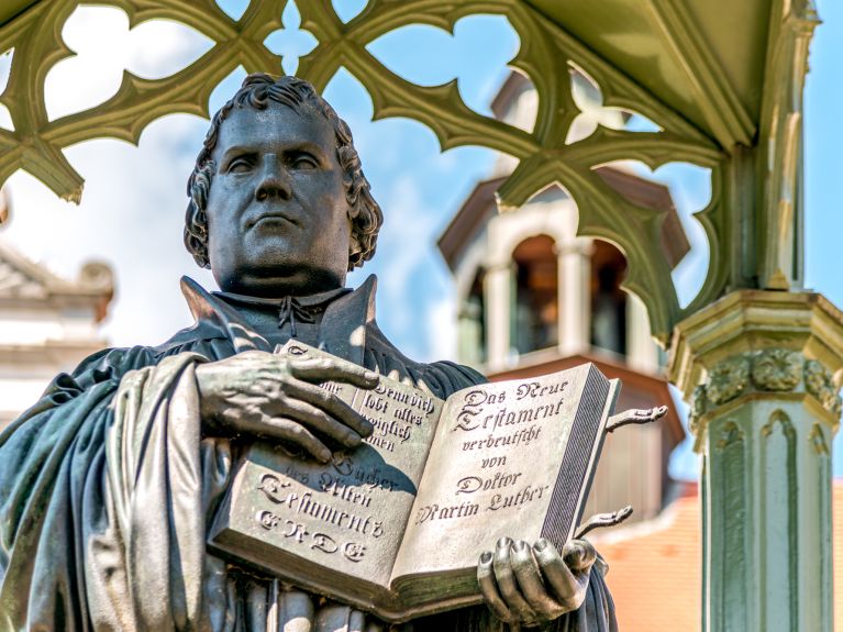 Luther Monument in Wittenberg